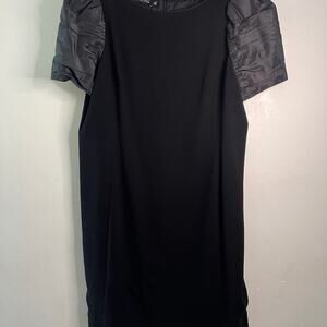 Rickie Freeman for Teri Jon balloon sleeve sheath dress size 14